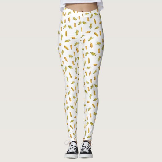 Corn Pattern Leggings (Voorkant)