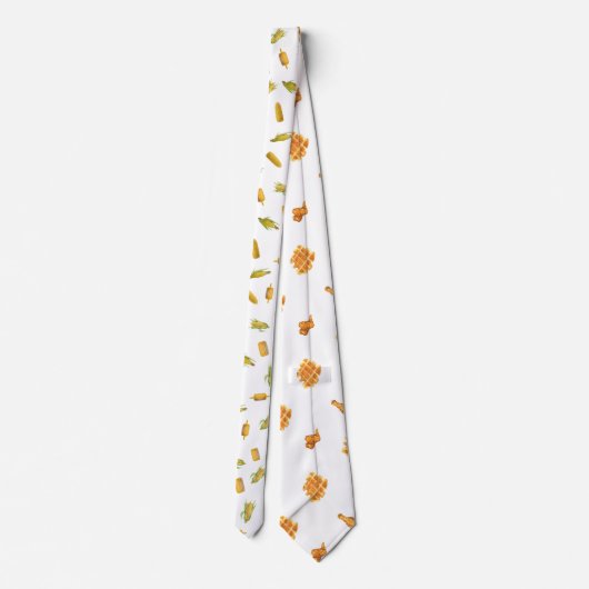 Corn Pattern Stropdas (Achterkant)