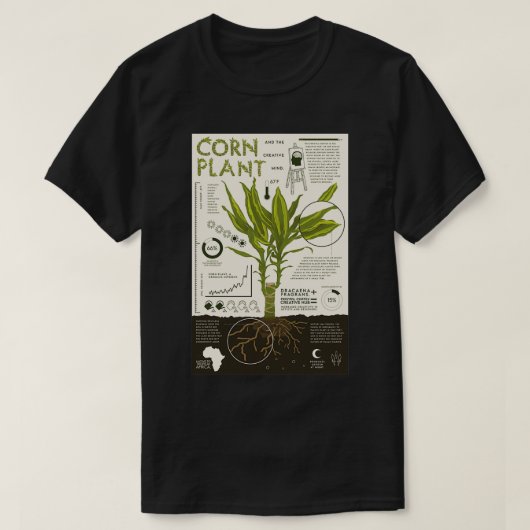 Corn Plant T-shirt (Design voorkant)