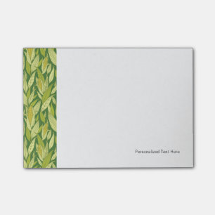 Corn planten patroon achtergrond post-it® notes
