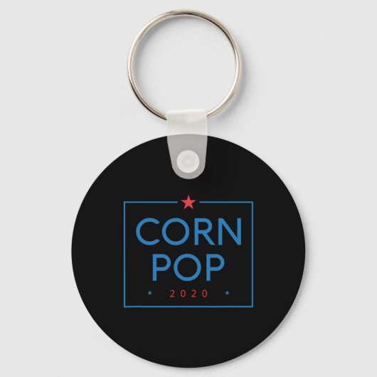 Corn Pop Joe Biden Anti Gaffe Grappig President Tr Sleutelhanger (Voorkant)