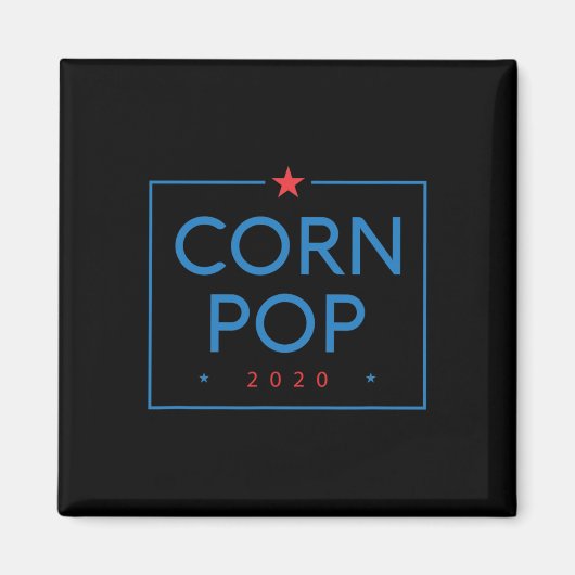 Corn Pop Joe Biden Anti Gaffe Grappige President T Magneet (Voorkant)