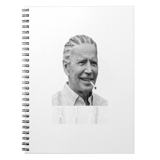 Corn Pop was een slechte vent. Notitieboek (Voorkant)