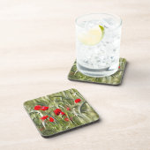 Corn Poppies Bier Onderzetter (Rechterzijde)