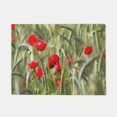 Corn Poppies Deurmat (Voorkant)