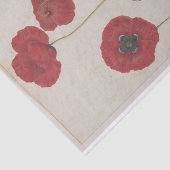 Corn Poppies van Jacques de Morgues Tissuepapier (Detail)