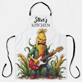 Corn Rockstar Playing Guitar Schort