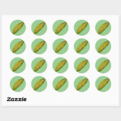 Corn Ronde Sticker (Vel)