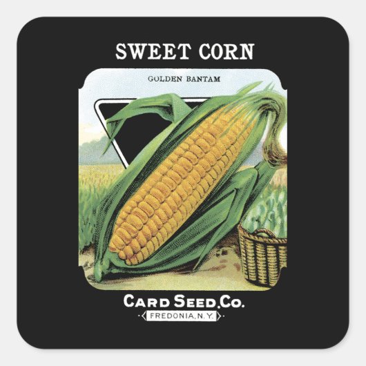 Corn Seed Packet Label (Voorkant)