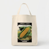 Corn Seed Packet Label Tote Bag (Voorkant)