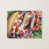 Corn Snake Family Pet Portrait Legpuzzel (Horizontaal)