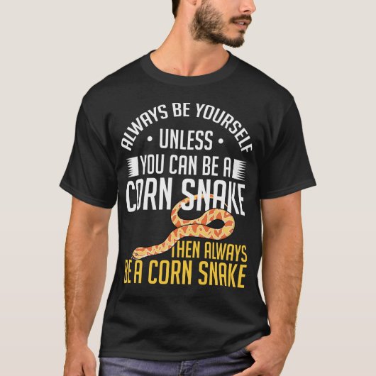 Corn Snake Gift Care Pet Cage Cute T-shirt (Voorkant)