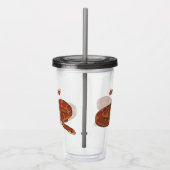 Corn Snake Oranje Red Realistic Personalized Acryl Drinkbeker (Rechts)
