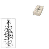 Corn Stalk Rubberstempel (Gestempeld)