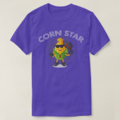 Corn Star Corn Healthy Vegetable T-shirt (Design voorkant)