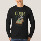 Corn Star Cornhole Player T-shirt (Voorkant)