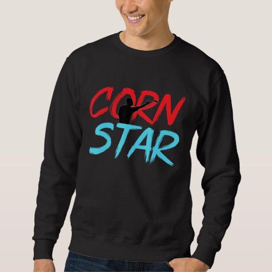 Corn Star Cornhole-speler Cornhole Champion Team Trui (Voorkant)