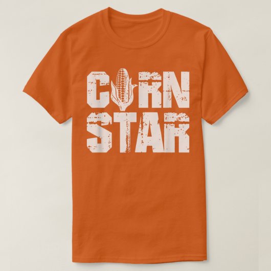 Corn Star Distress Corn Farmers Farmers T-shirt (Design voorkant)