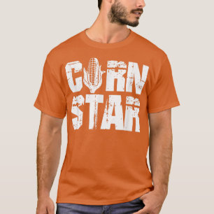 Corn Star Distress Corn Farmers Farmers T-shirt