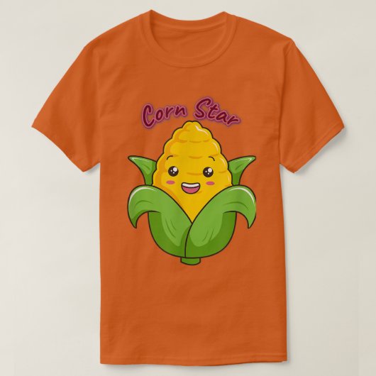 Corn Star Farmer Farmer Funny Cute T-shirt (Design voorkant)