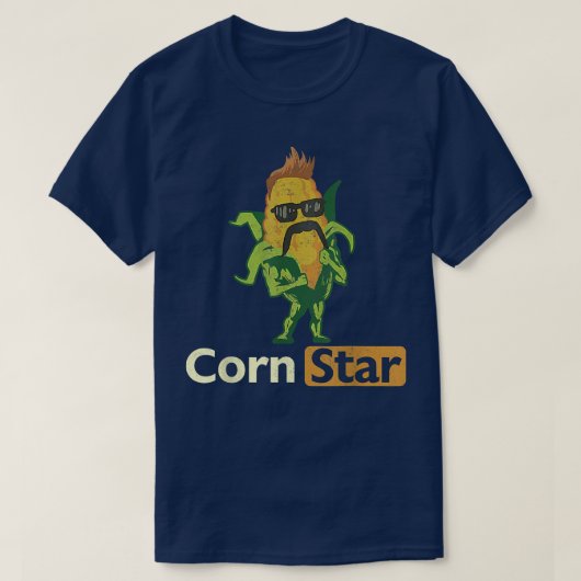 Corn Star Funny Farmer Meme  T-shirt (Design voorkant)