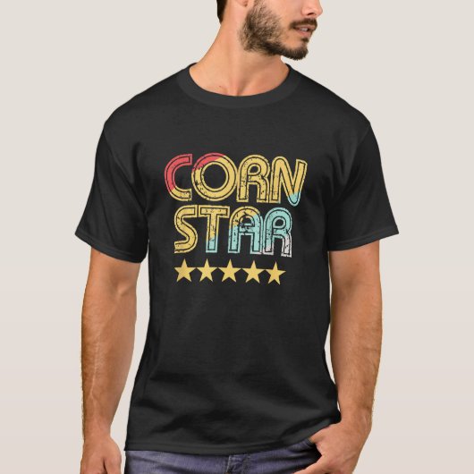 Corn Star Team Cornhole T-shirt (Voorkant)