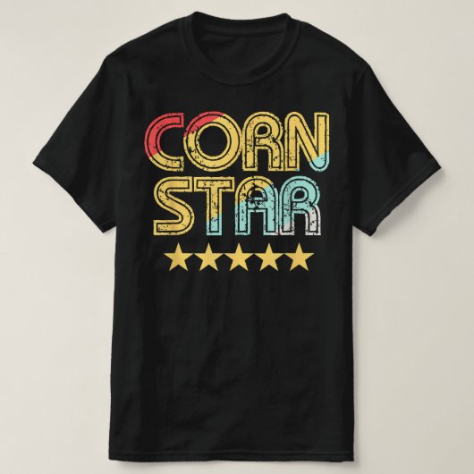Corn Star Team Cornhole T-shirt (Design voorkant)