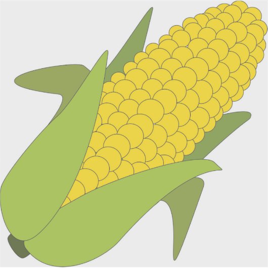 Corn Sticker (Voorkant)