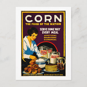 Corn - The Food of the Nation Briefkaart