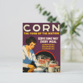 Corn The Food of the Nation Briefkaart (Staand voorkant)