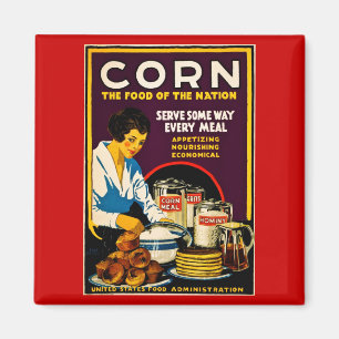 Corn - The Food of the Nation Magneet
