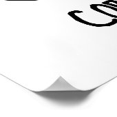 Corn try Singer Funny Corn Pun Poster (Hoek)