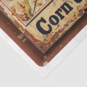 Corn U Pick Sign Tissuepapier (Detail)