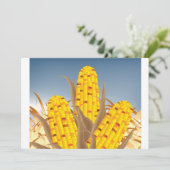 Corn-uitnodigingen Kaart (Staand voorkant)