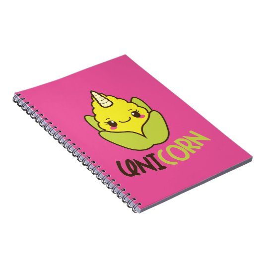 Corn Unicorn Notitieboek (Rechterzijde)