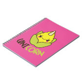 Corn Unicorn Notitieboek (Linkerzijde)
