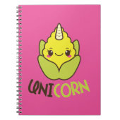 Corn Unicorn Notitieboek (Voorkant)