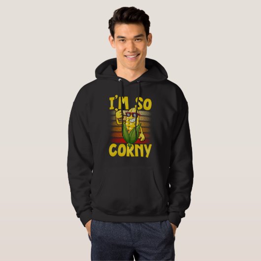 Corn Vegetables  i´m so Corny Hoodie (Voorkant volledig)