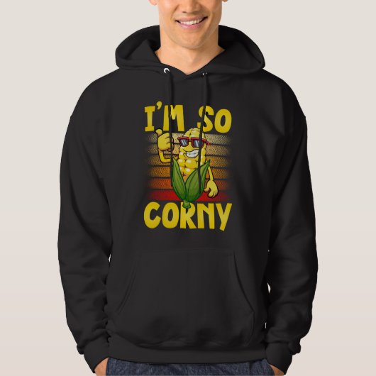 Corn Vegetables  i´m so Corny Hoodie (Voorkant)