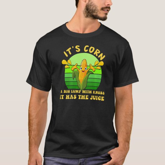 Corn Viral Video Song Corn op de Cob T-shirt (Voorkant)