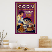 Corn~ Wereldoorlog 1 Poster (Keuken)