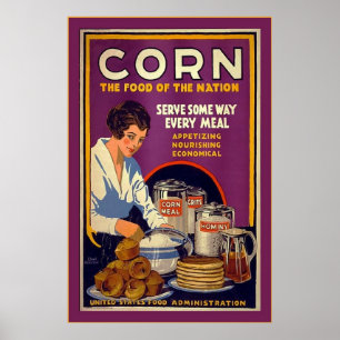 Corn~ Wereldoorlog 1 Poster