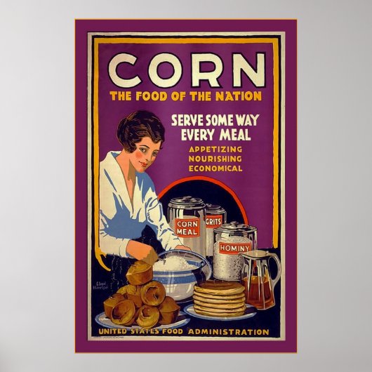 Corn~ Wereldoorlog 1 Poster (Voorkant)