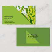 cornbladeren visitekaartje (Voorkant / Achterkant)