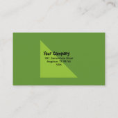 cornbladeren visitekaartje (Achterkant)