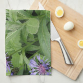 Cornbloemen keukenhanddoek (Quarter Fold)