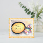 Cornbread, je bent uitgenodigd uitnodiging briefkaart (Staand voorkant)