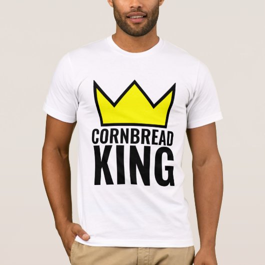 CORNBREAD KING MANNEN T-SHIRTS (Voorkant)