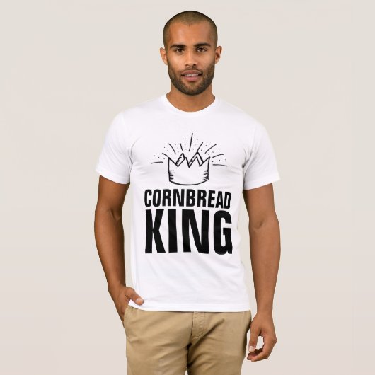 CORNBREAD KING T-shirts (Voorkant volledig)