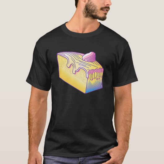 Cornbread Vaporwave Retrowave Esthetisch T-shirt (Voorkant)